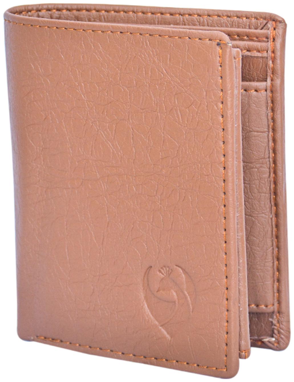 

KKRISH Men Brown Pu Bi-Fold Wallet ( Pack of 1 )