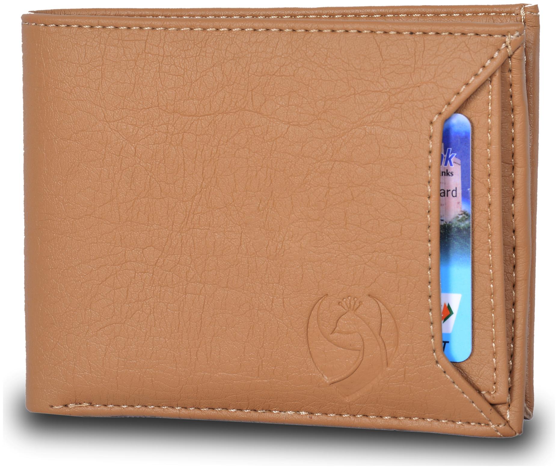 

KKRISH Men Tan Pu Bi-Fold Wallet ( Pack of 1 )