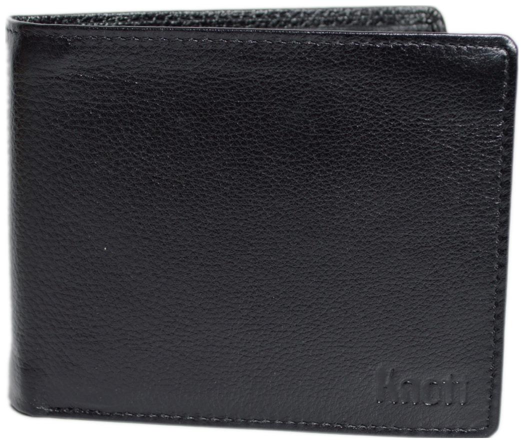 

Knott Black Exclusive Leather Wallet for Men