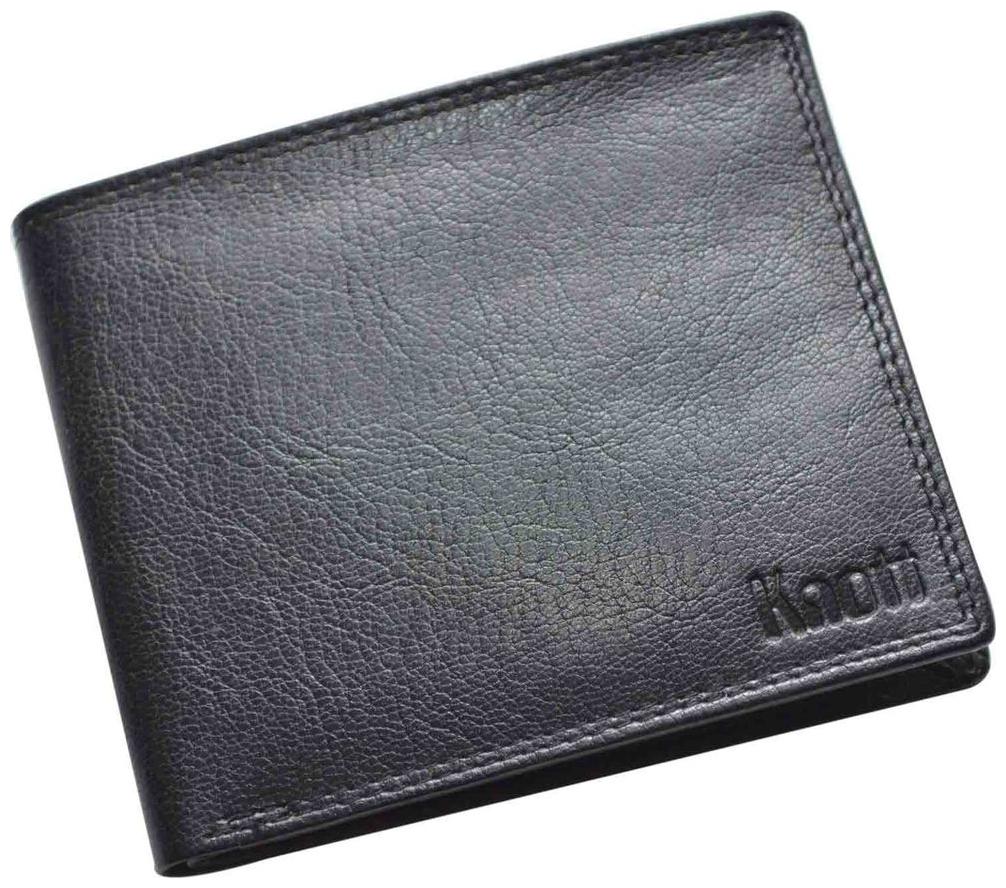 

Knott Black Exclusive Leather Wallet for Men