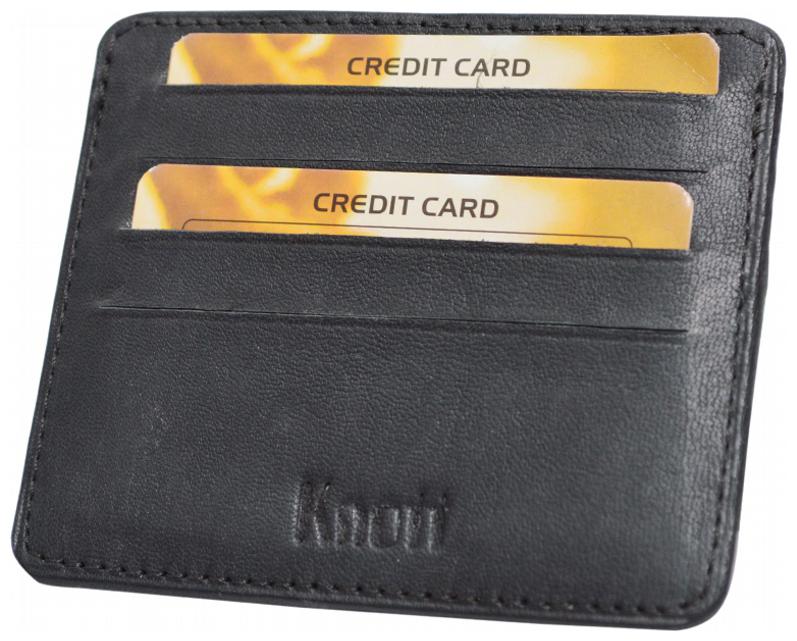 

Knott Black Trendy Card Holder