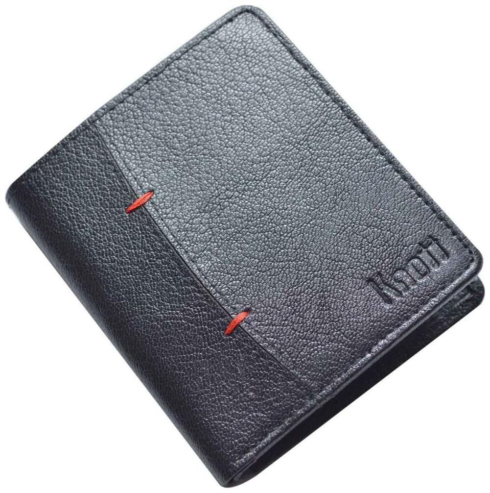 

Knott Black Exclusive Leather Wallet for Men
