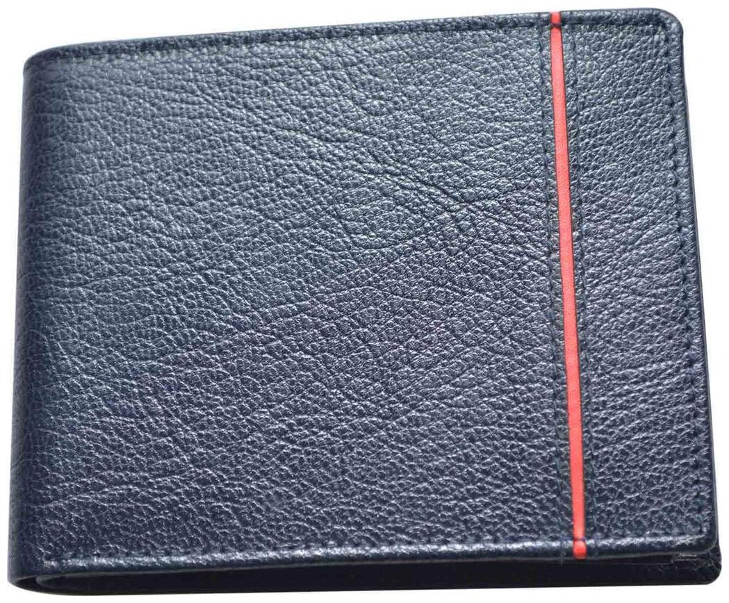 

Knott Blue Red Exclusive Leather Wallet for Men
