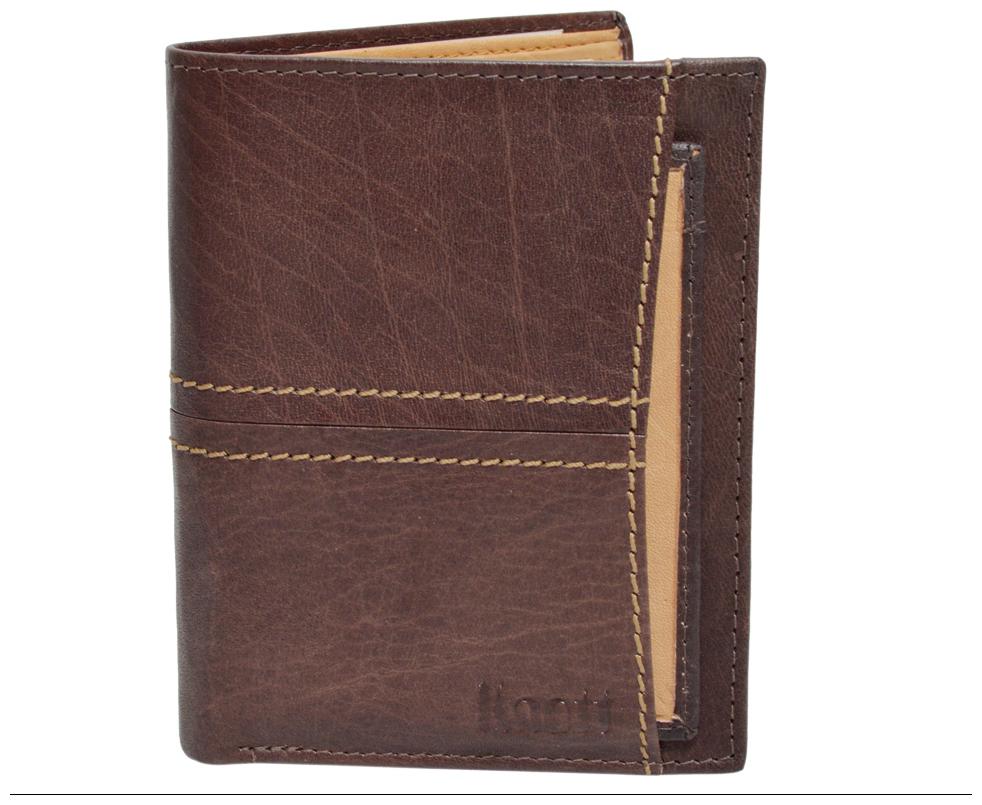 

Knott Brown Tan Trendy Leather Wallet for Men