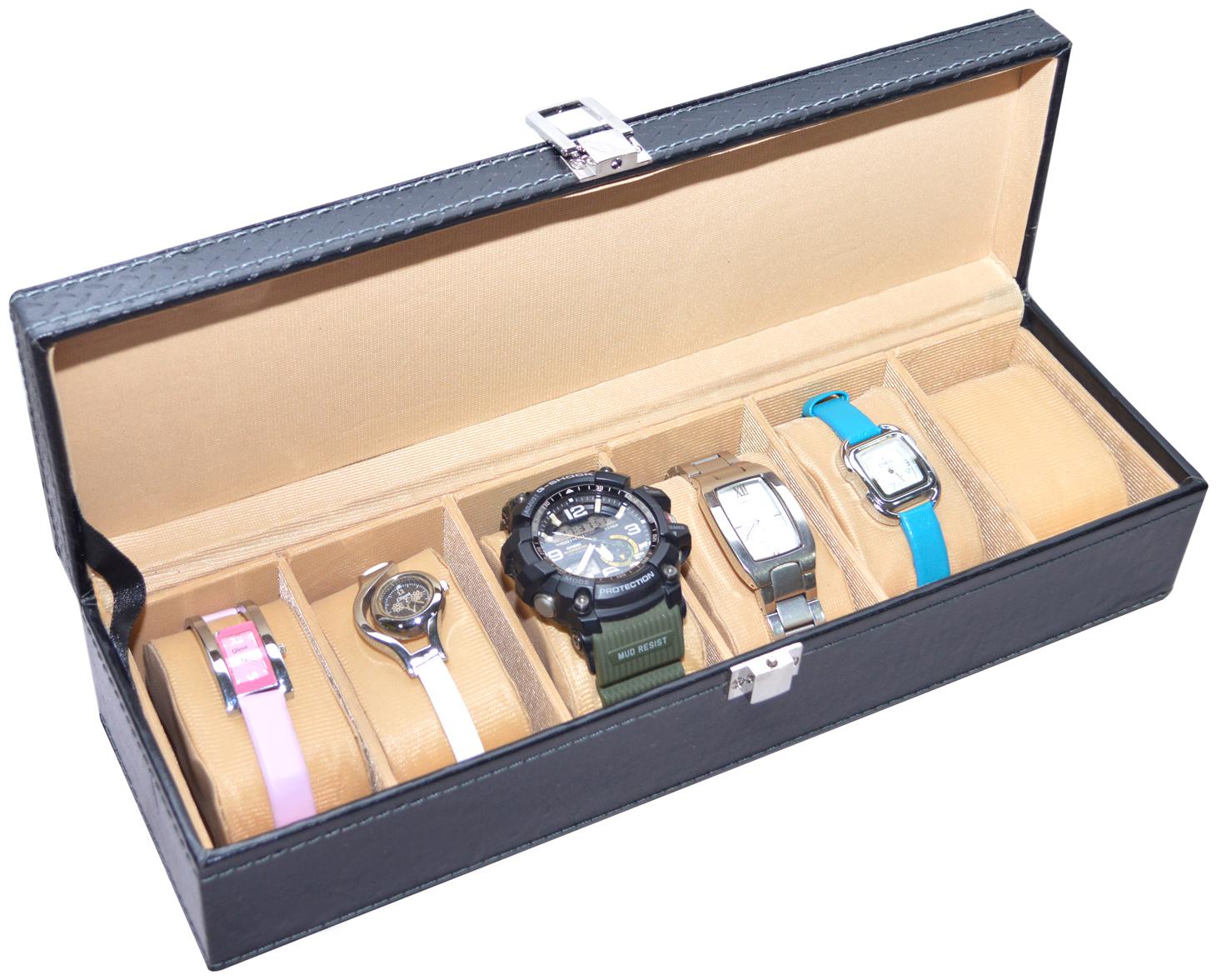 

Knott Designer Black 6 Pillow Watch Case