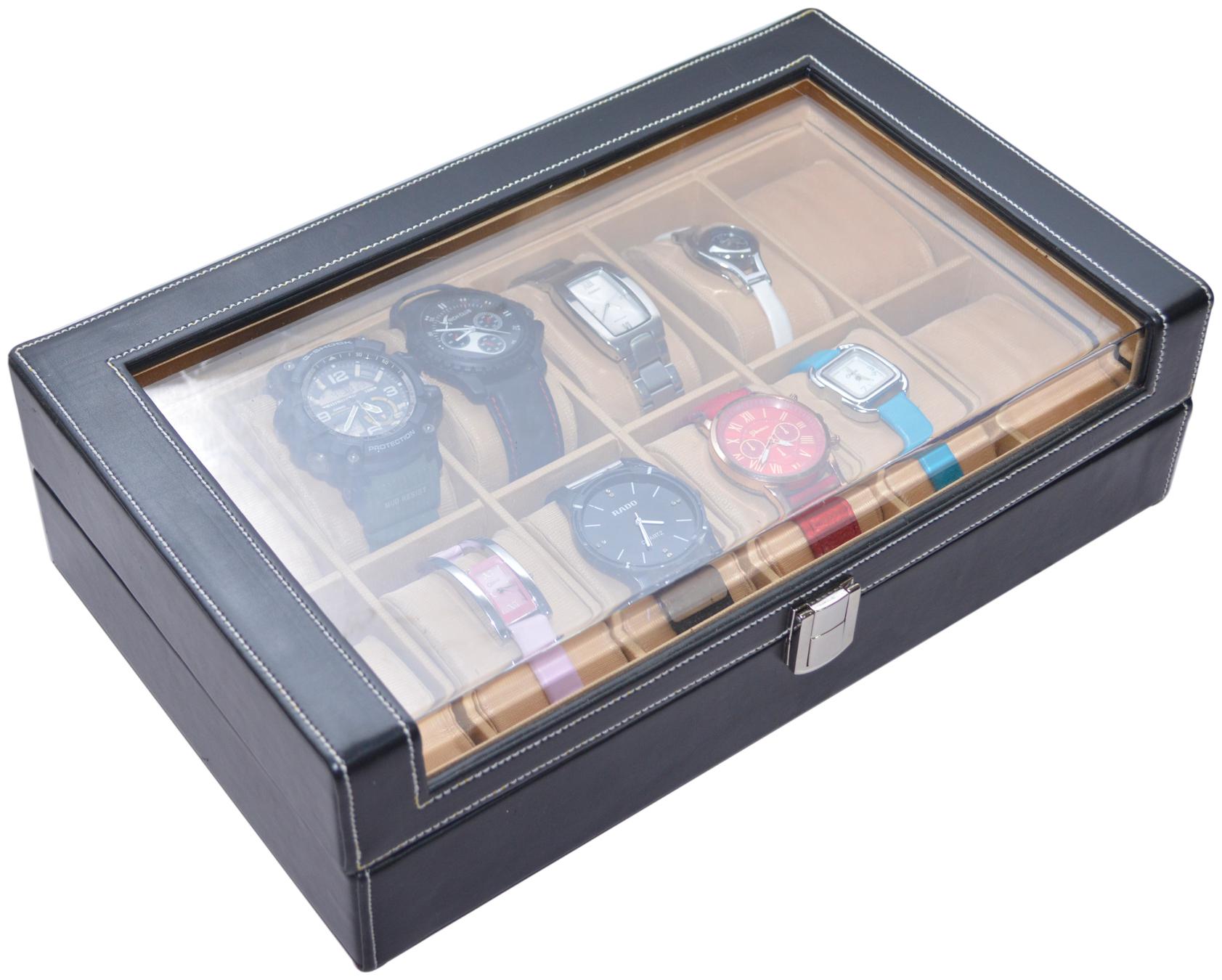 

Knott Exclusive Black 12 Pillow Unisex Watch case box