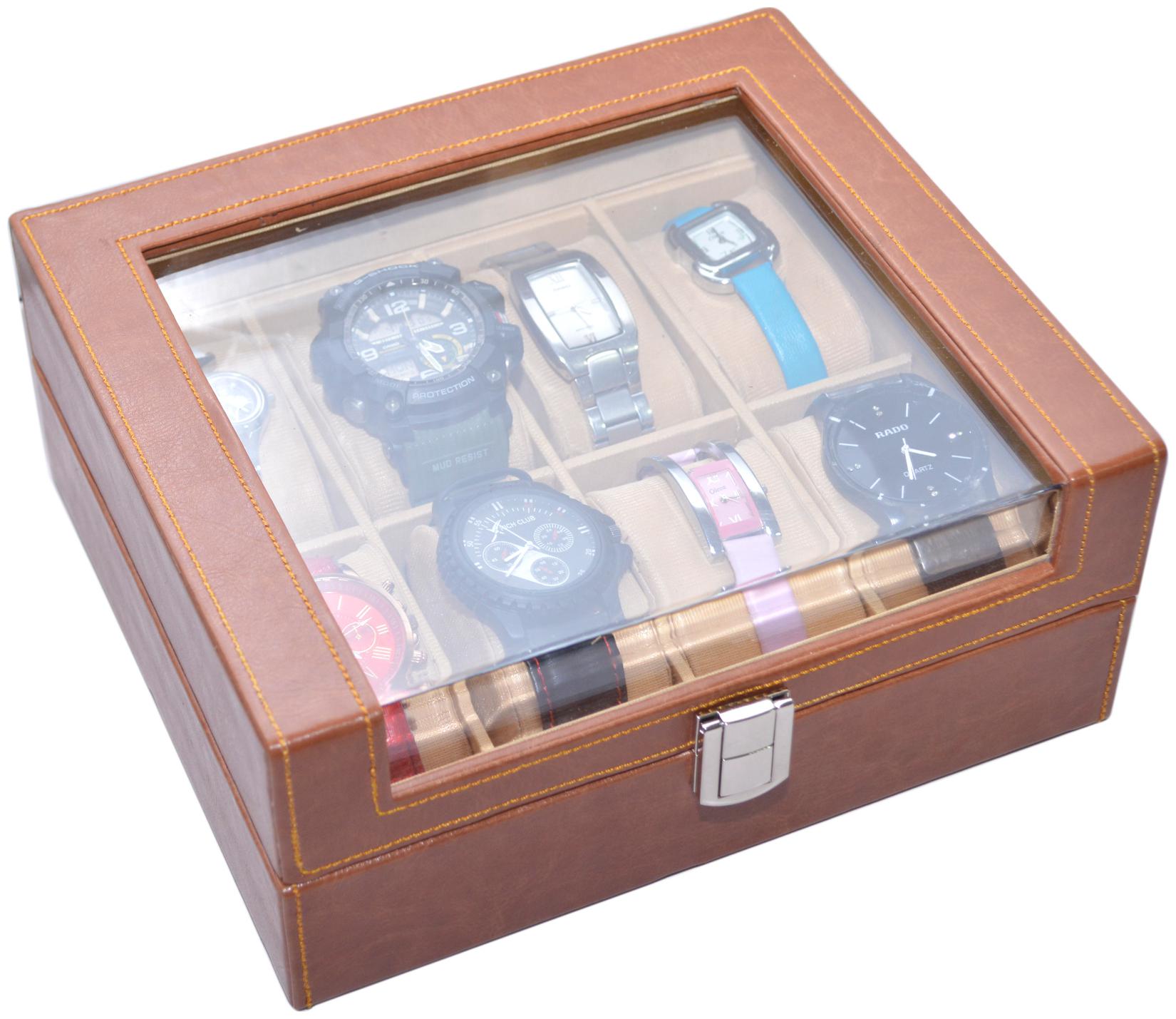 

Knott Exclusive Tan 8 Pillow Unisex Watch case box