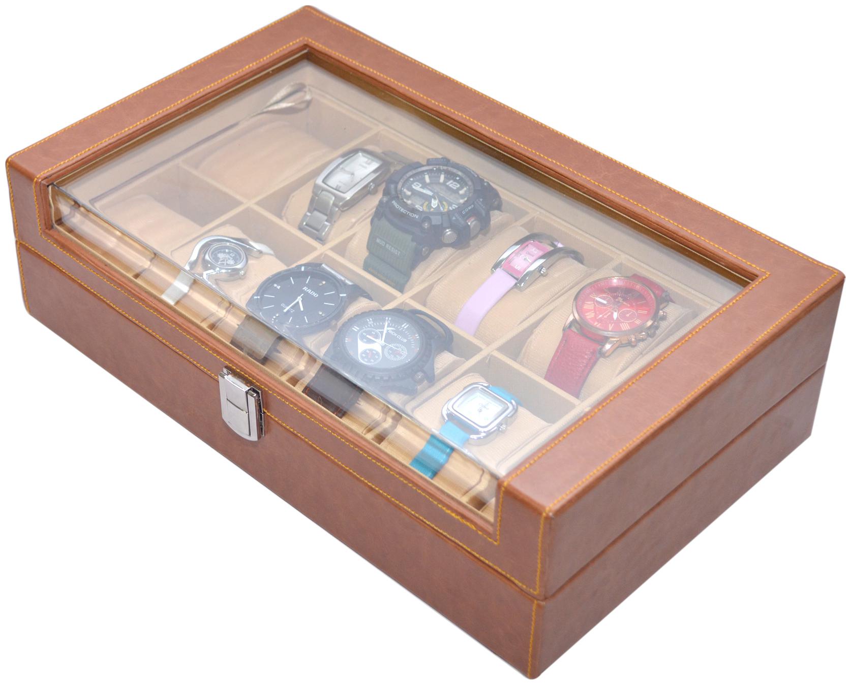 

Knott Exclusive Tan 12 Pillow Unisex Watch case box