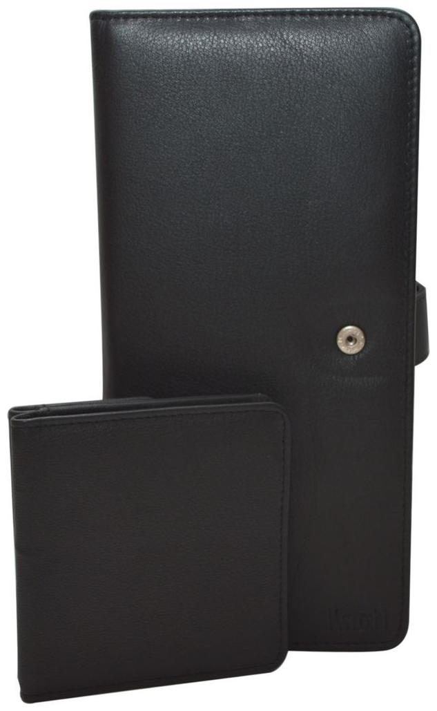 

Knott Men Leather Card holder - Black