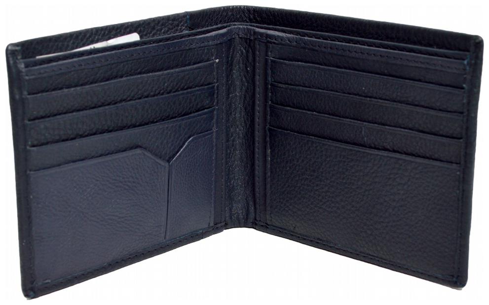 

Knott Navy Blue Exclusive Leather Wallet for Men