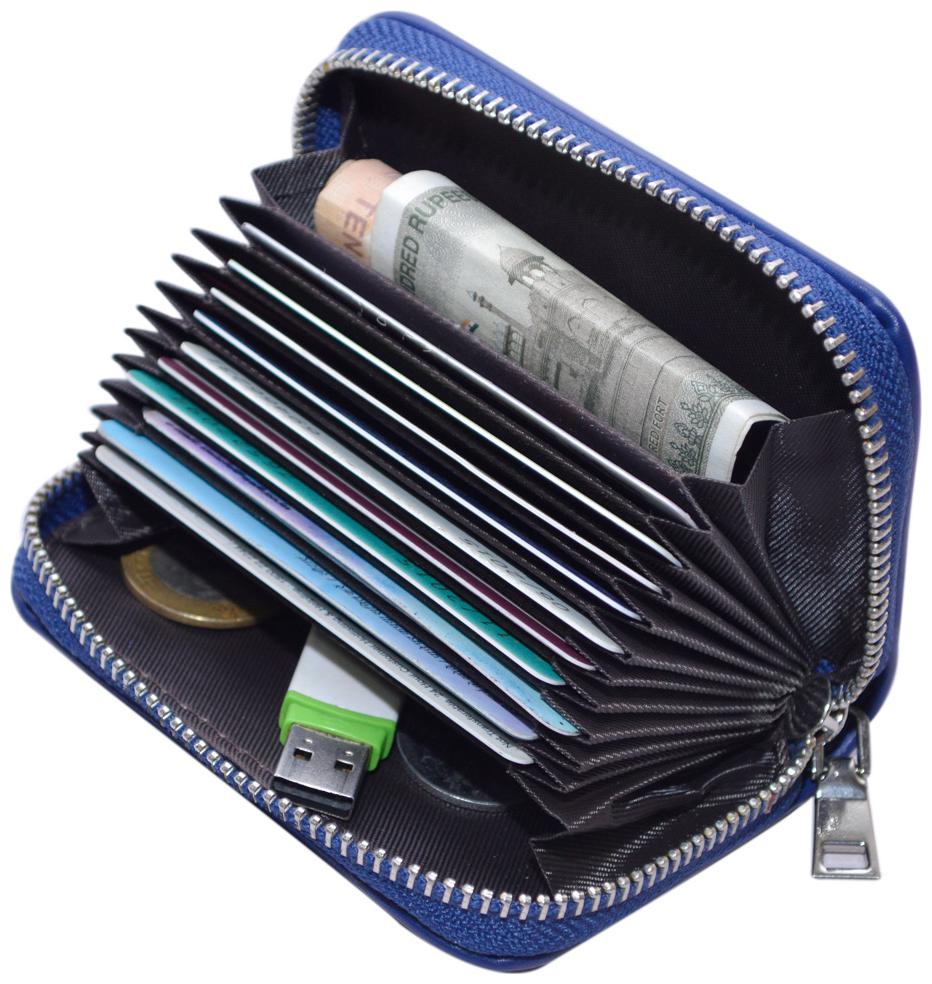 

Knott Stylish Blue Card Holder