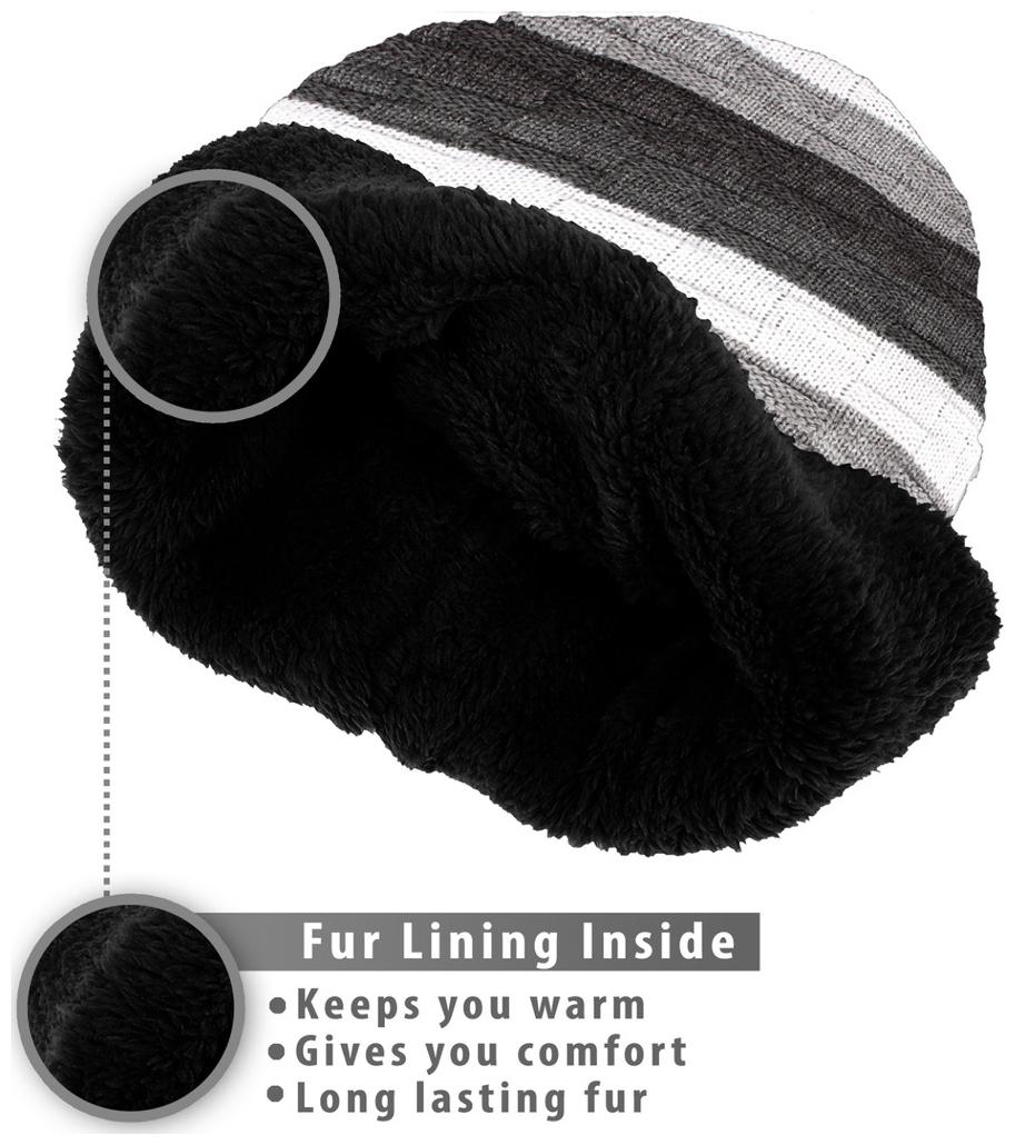 

KNOTYY Woolen Beanie Cap