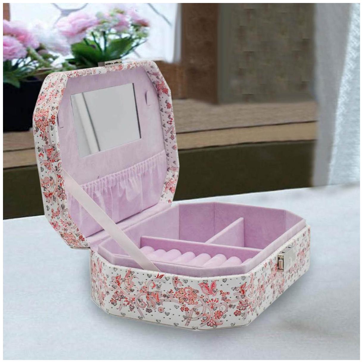 

Kookee Jewellery Organizer Box with Mirror