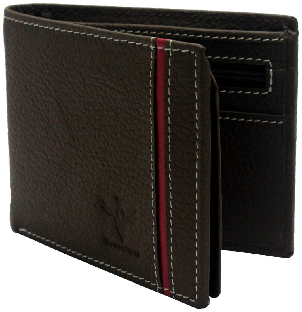 

Krosshorn Men Brown Leather Bi-Fold Wallet ( Pack of 1 )