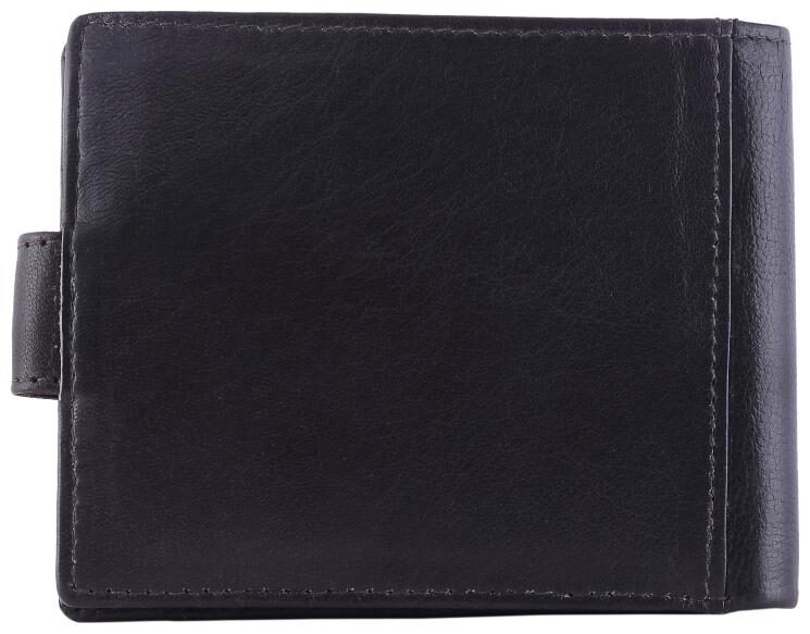 

Krosshorn Men Black Leather Bi-Fold Wallet ( Pack of 1 )