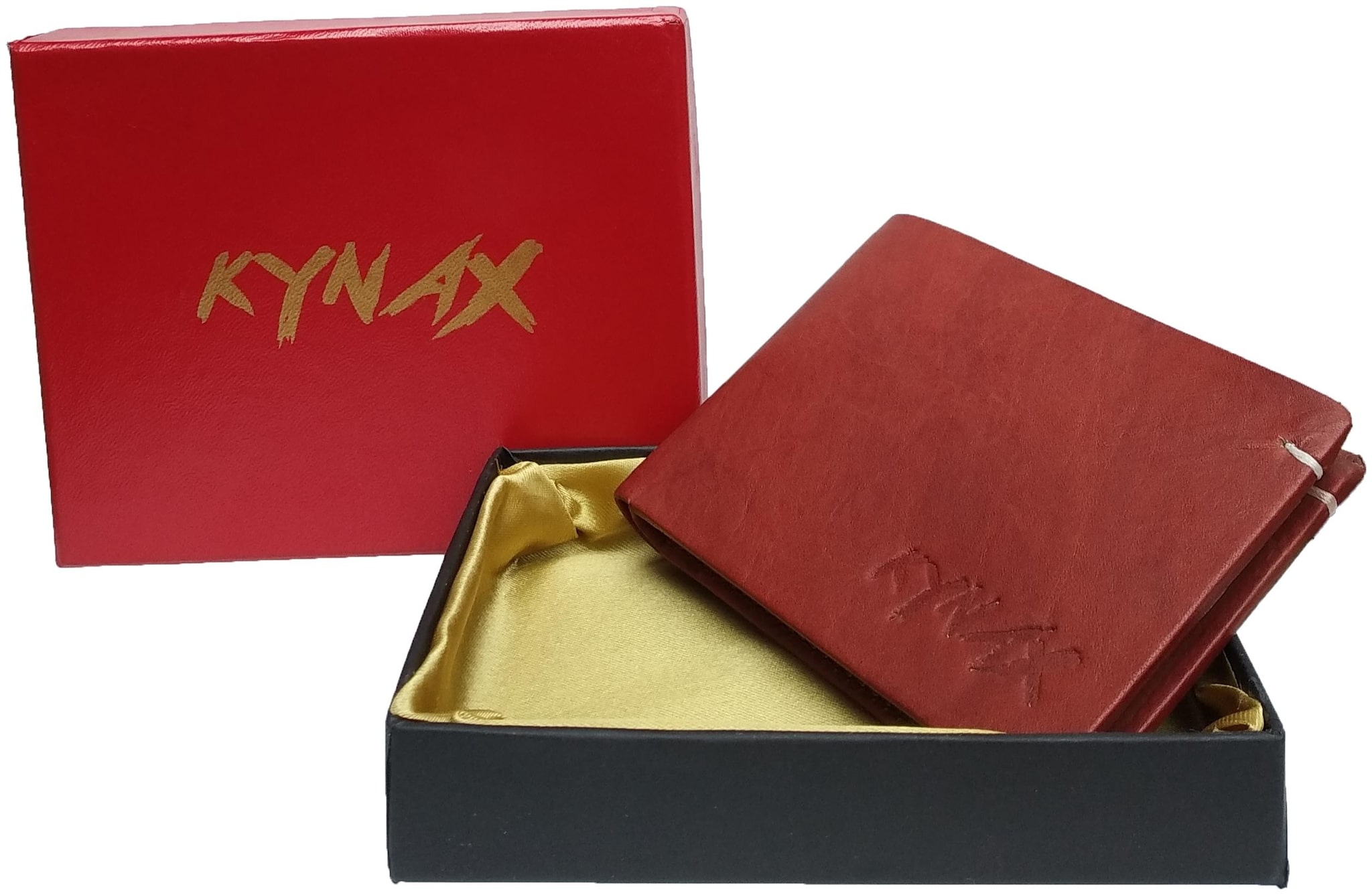 

KYNAX Men Maroon Leather Bi-Fold Wallet ( Pack of 1 )