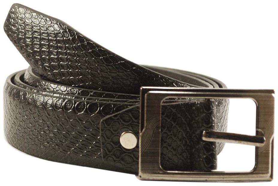 

L B Collections Derrydax Brand High Quality P U Leather Fancy Black Belt - Pu-15