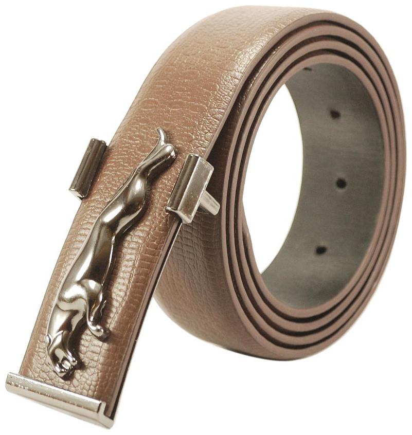 

L B Collections Derrydax Brand High Quality P U Leather Fancy Brown Belt - Pu-22