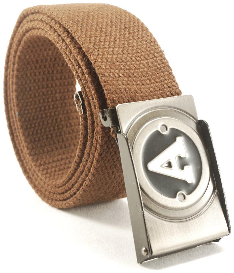 

L B Collections Derrydax Cotton Fabric Brown Color Autolock Belt - belt063