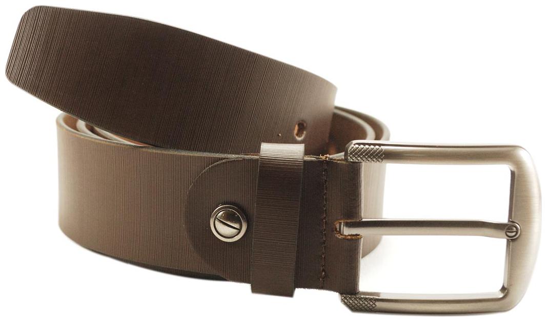 

L B Collections Derrydax Branded Genuine Leather Brown Colour Wrinkle free Belt - L-7