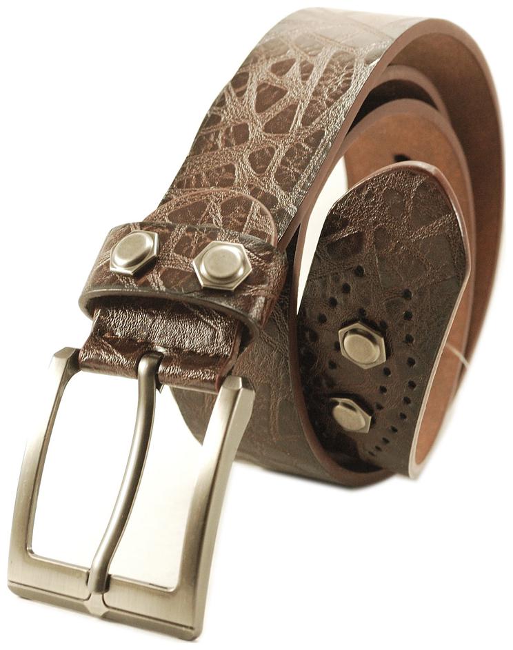 

L B Collection DERRYDAX Brand High Quality P U Leather Coffee Brown Colour Fancy Belt - BEL022