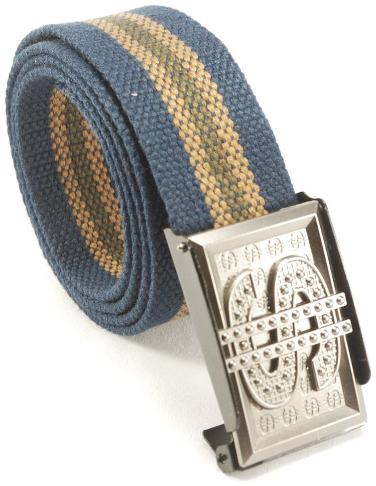 

L B Collections The Rhino Cotton Fabric Multi Color Autolock Belt - belt055