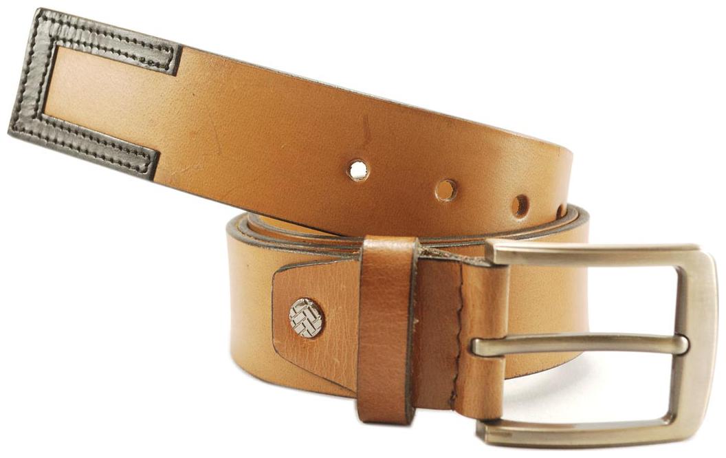 

L B Collections Derrydax Branded Genuine Leather Tan Colour Belt -L-6