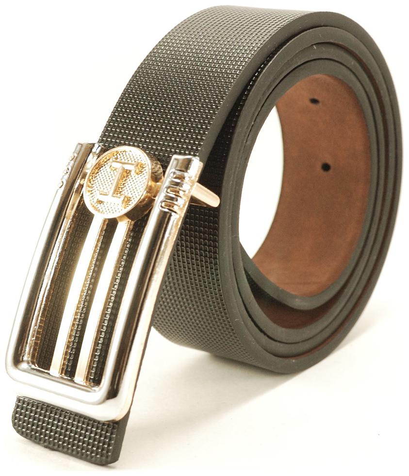 

L B Collections DERRYDAX Brand High Quality P U Leather Black Colour Belt - BEL023