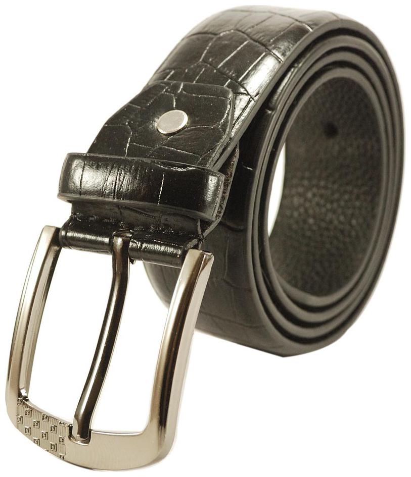 

L B Collections Derrydax Brand High Quality P U Leather Fancy Black Belt - Pu-01