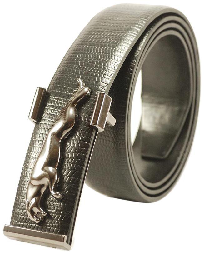 

L B Collections Derrydax Brand High Quality P U Leather Fancy Black Belt - Pu-23