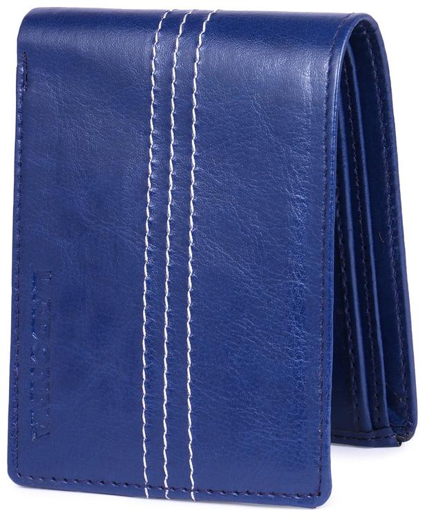 

LADONNA Men Blue Pu Bi-Fold Wallet ( Pack of 1 )