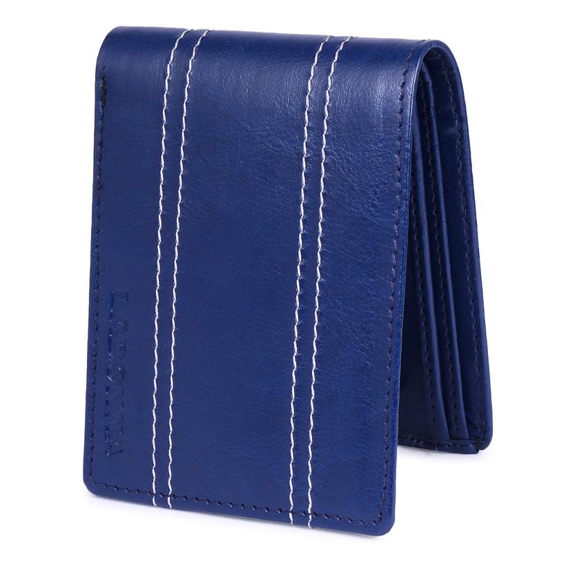 

LADONNA Men Blue Pu Bi-Fold Wallet ( Pack of 1 )