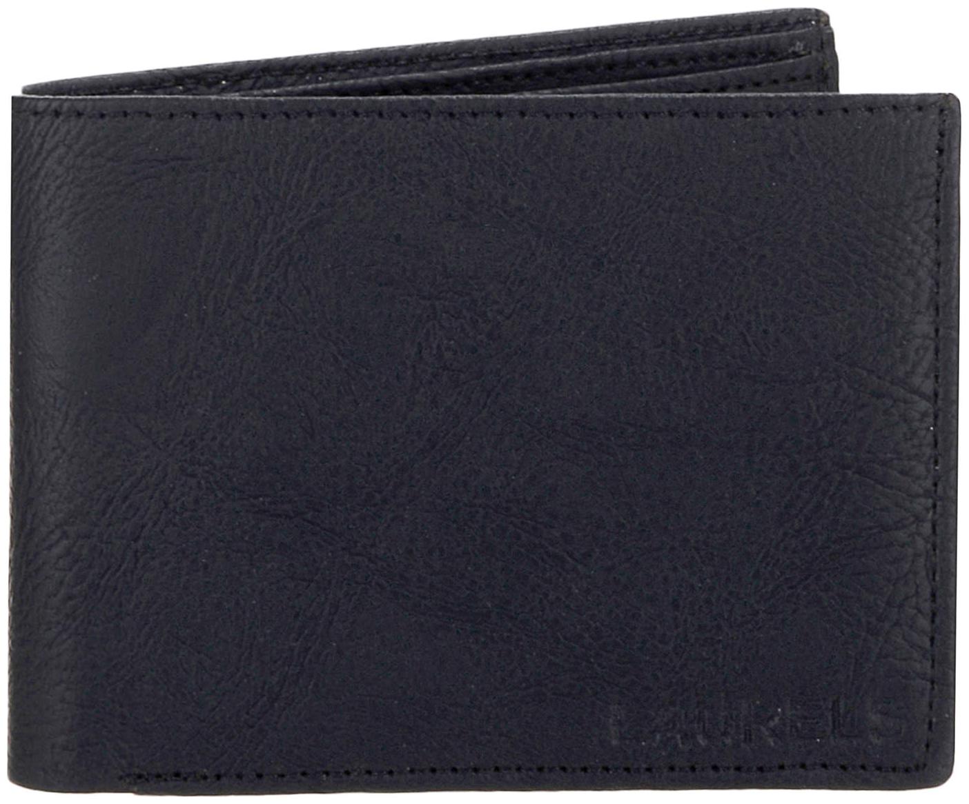 

Laurels Men Black Synthetic leather Bi-Fold Wallet ( Pack of 1 )