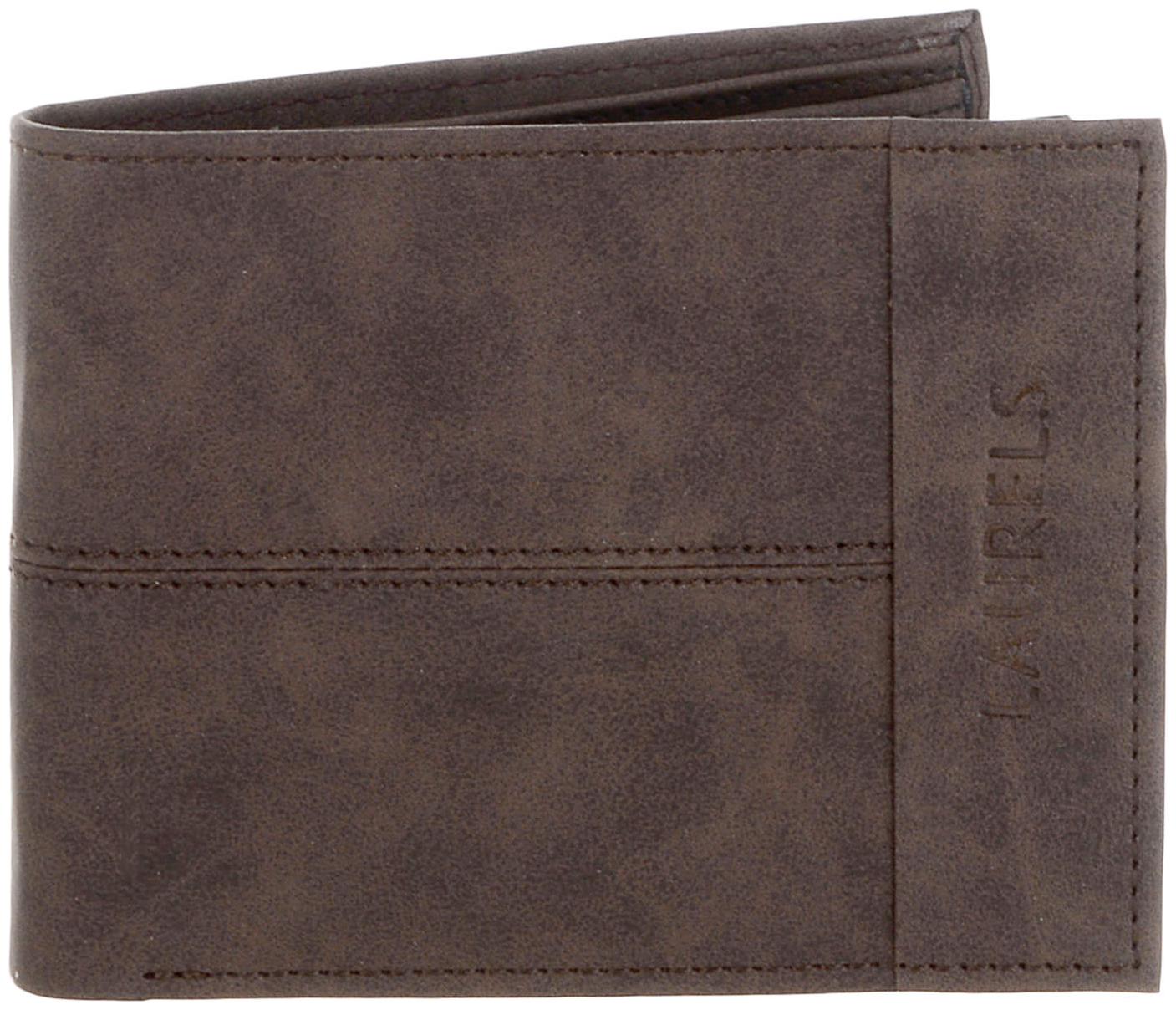 

Laurels Men Brown Leather Bi-Fold Wallet ( Pack of 1 )