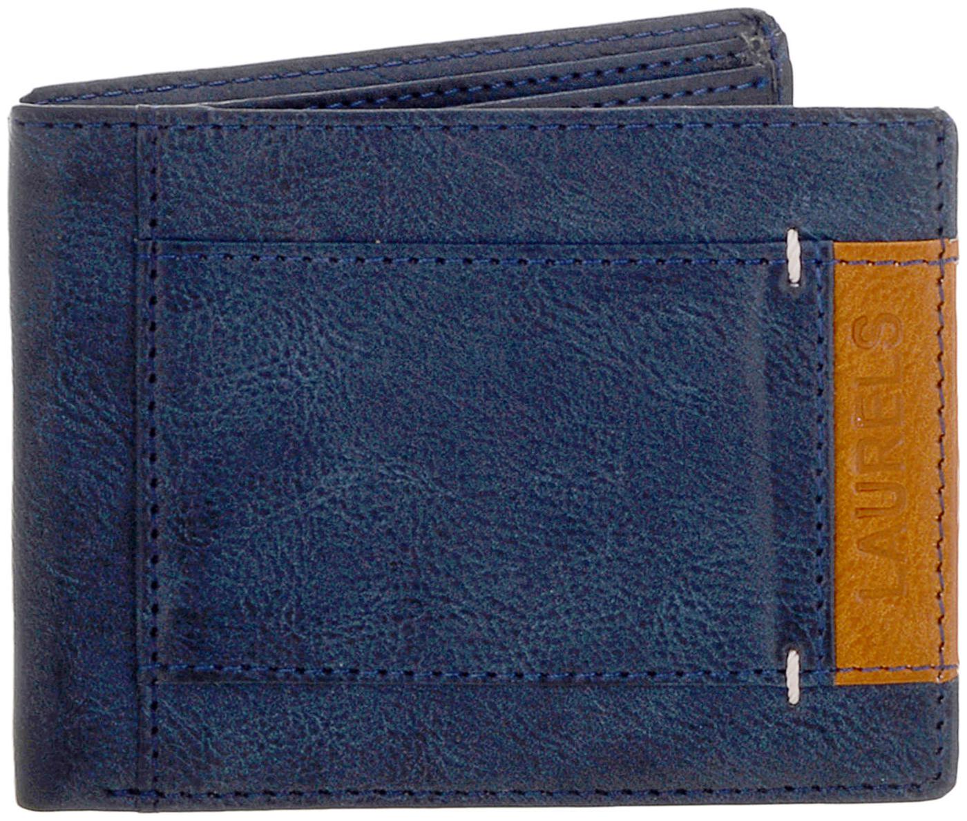 

Laurels Men Blue Synthetic leather Bi-Fold Wallet ( Pack of 1 )