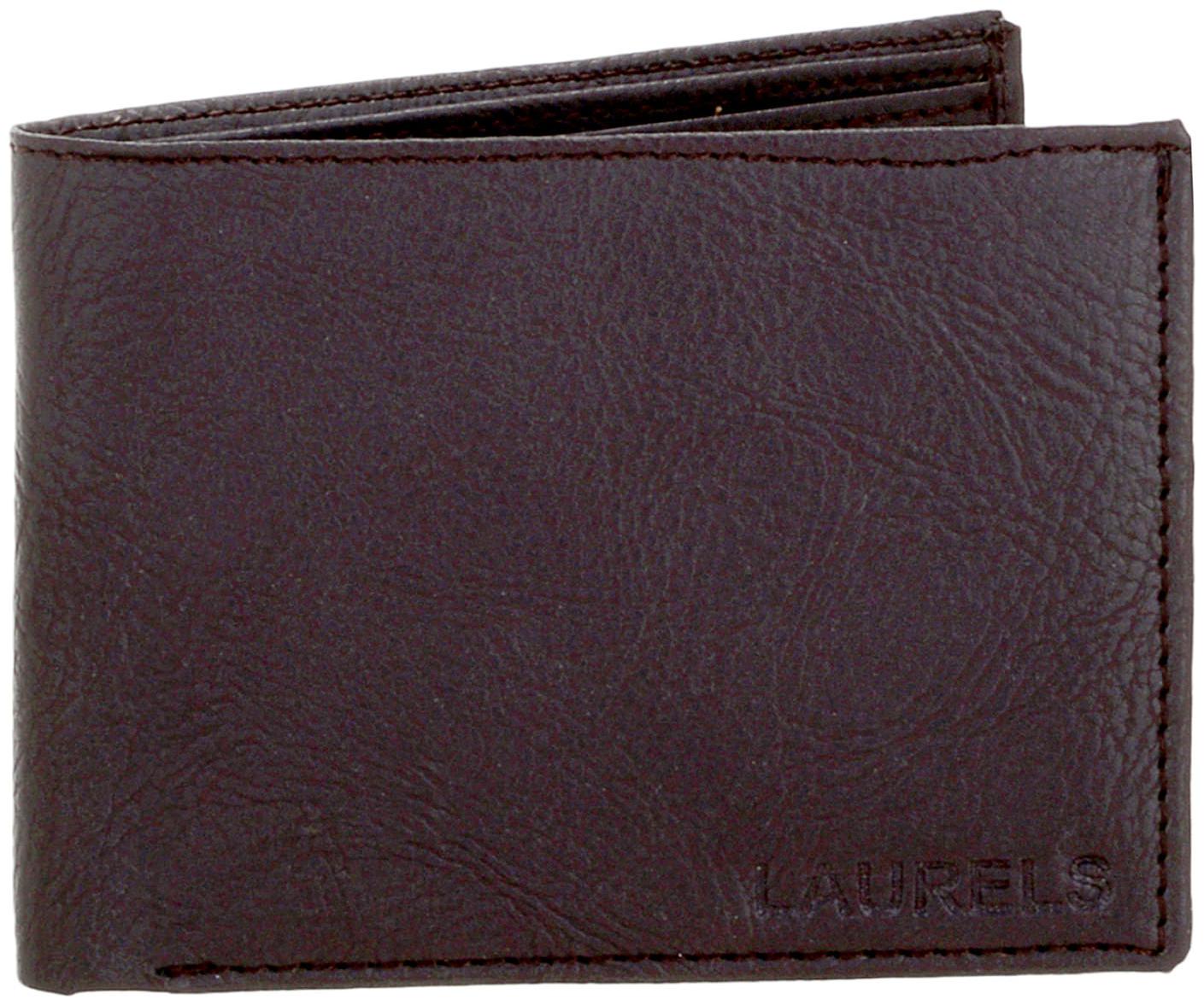 

Laurels Men Brown Synthetic leather Bi-Fold Wallet ( Pack of 1 )