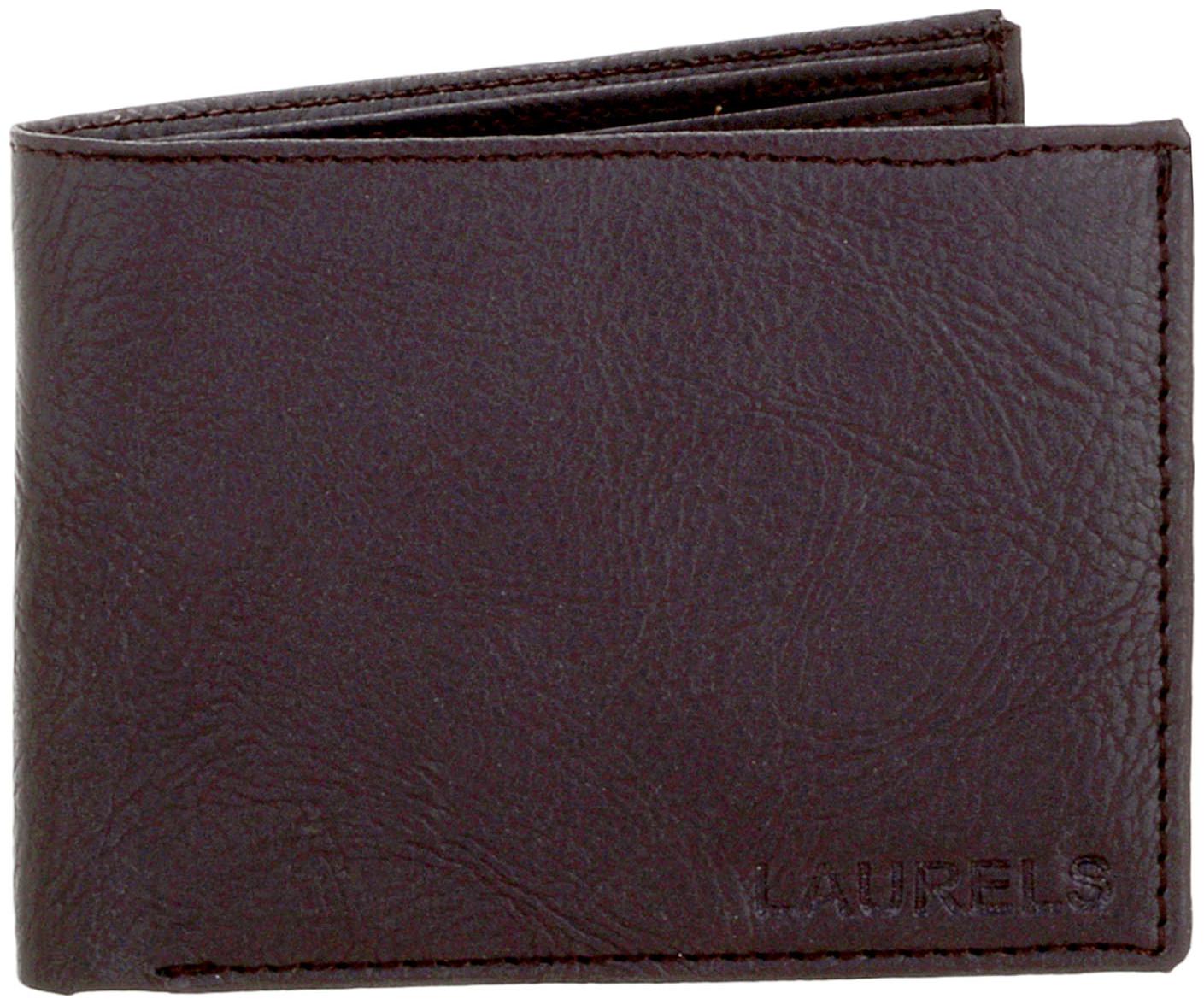 

Laurels Men Brown Synthetic leather Bi-Fold Wallet ( Pack of 1 )
