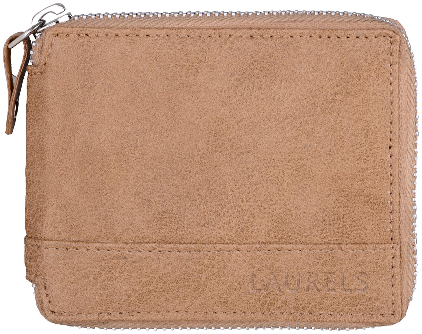 

Laurels Men Beige Leather Bi-Fold Wallet ( Pack of 1 )