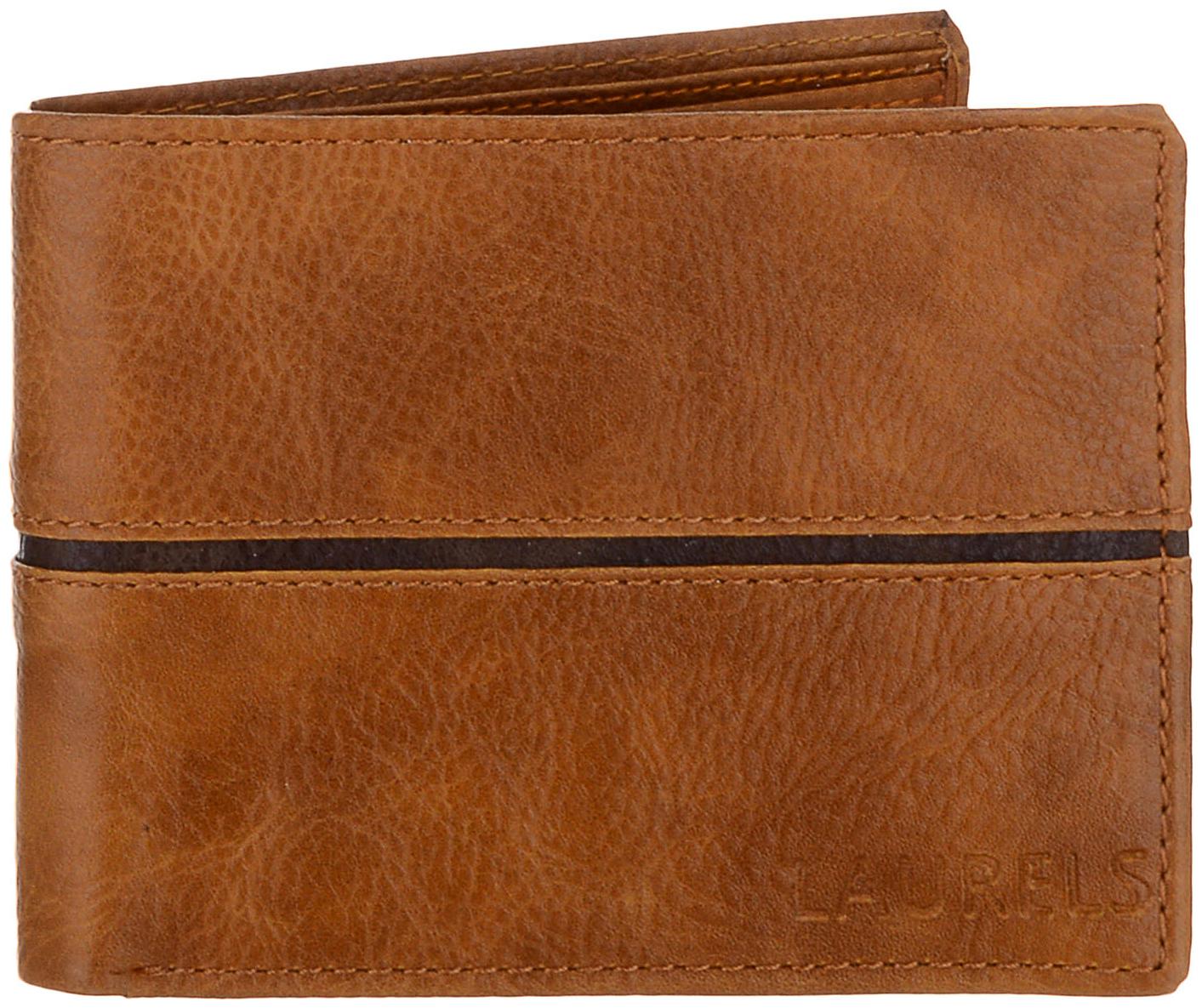 

Laurels Men Tan Leather Bi-Fold Wallet ( Pack of 1 )