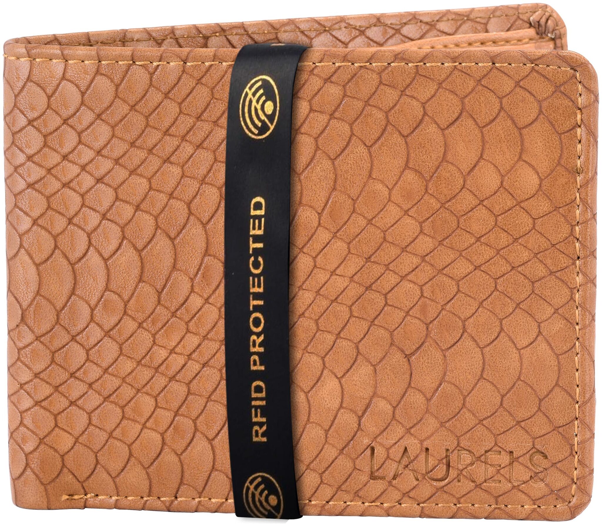 

Laurels Men Tan Synthetic leather Bi-Fold Wallet ( Pack of 1 )