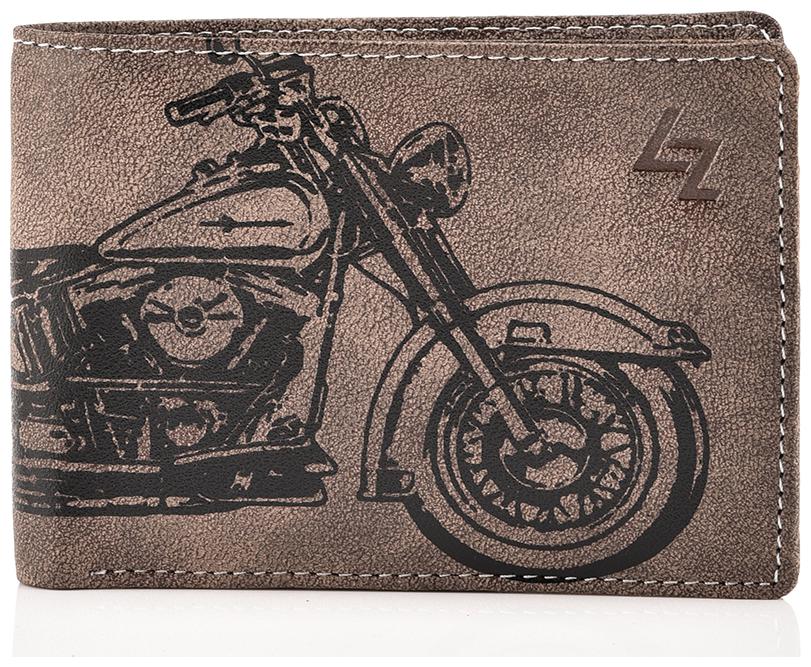 

Leather Effect Brown Wallet