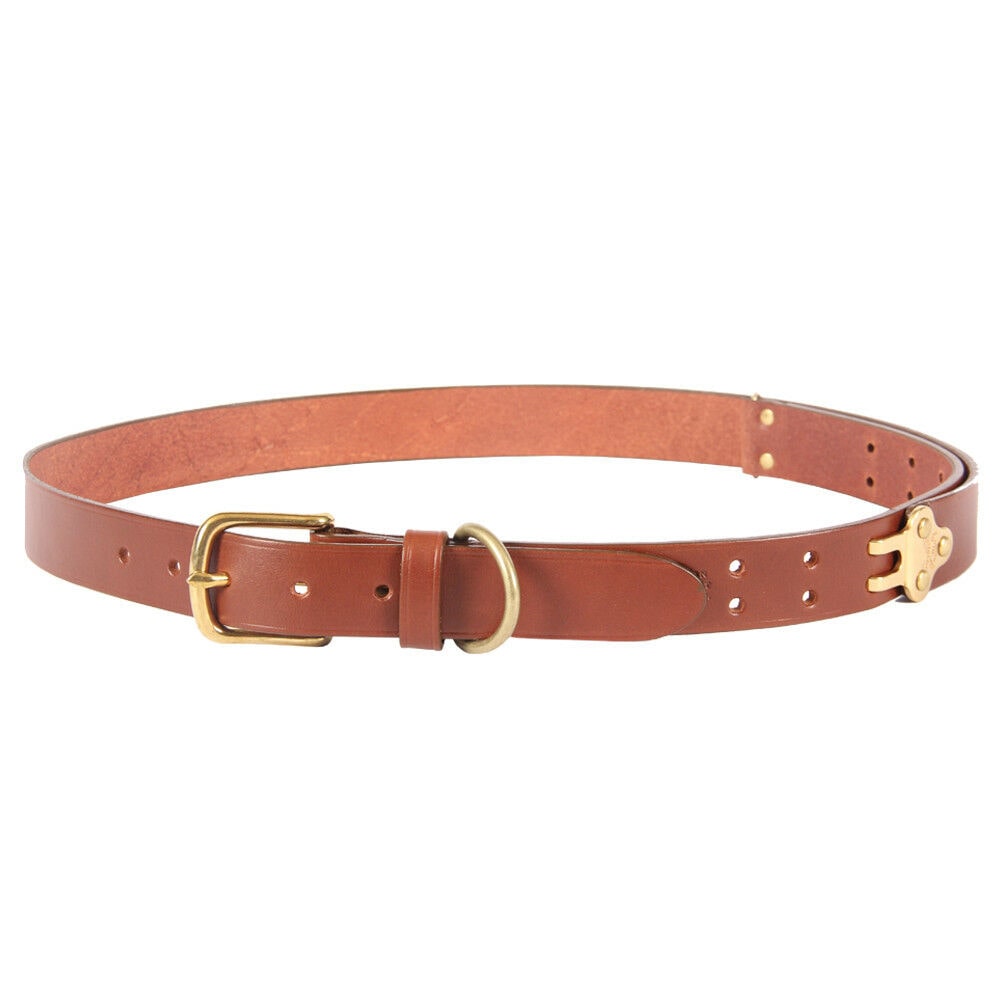 

Leather Mens Belt Adjustable No 1 Made in USA Unique Design