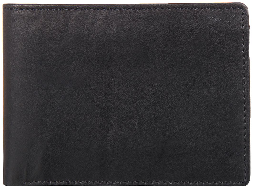 

Leather Zentrum Men Black Leather Bi-Fold Wallet ( Pack of 1 )