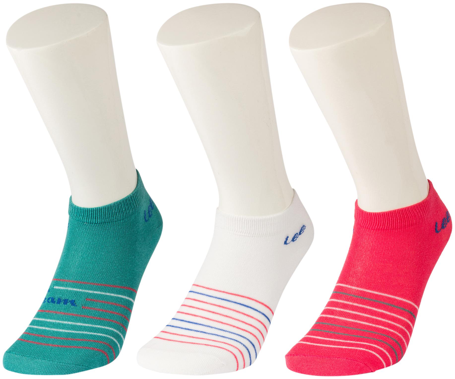 

Lee Multicolor Cotton Ankle Socks-Pack Of 3