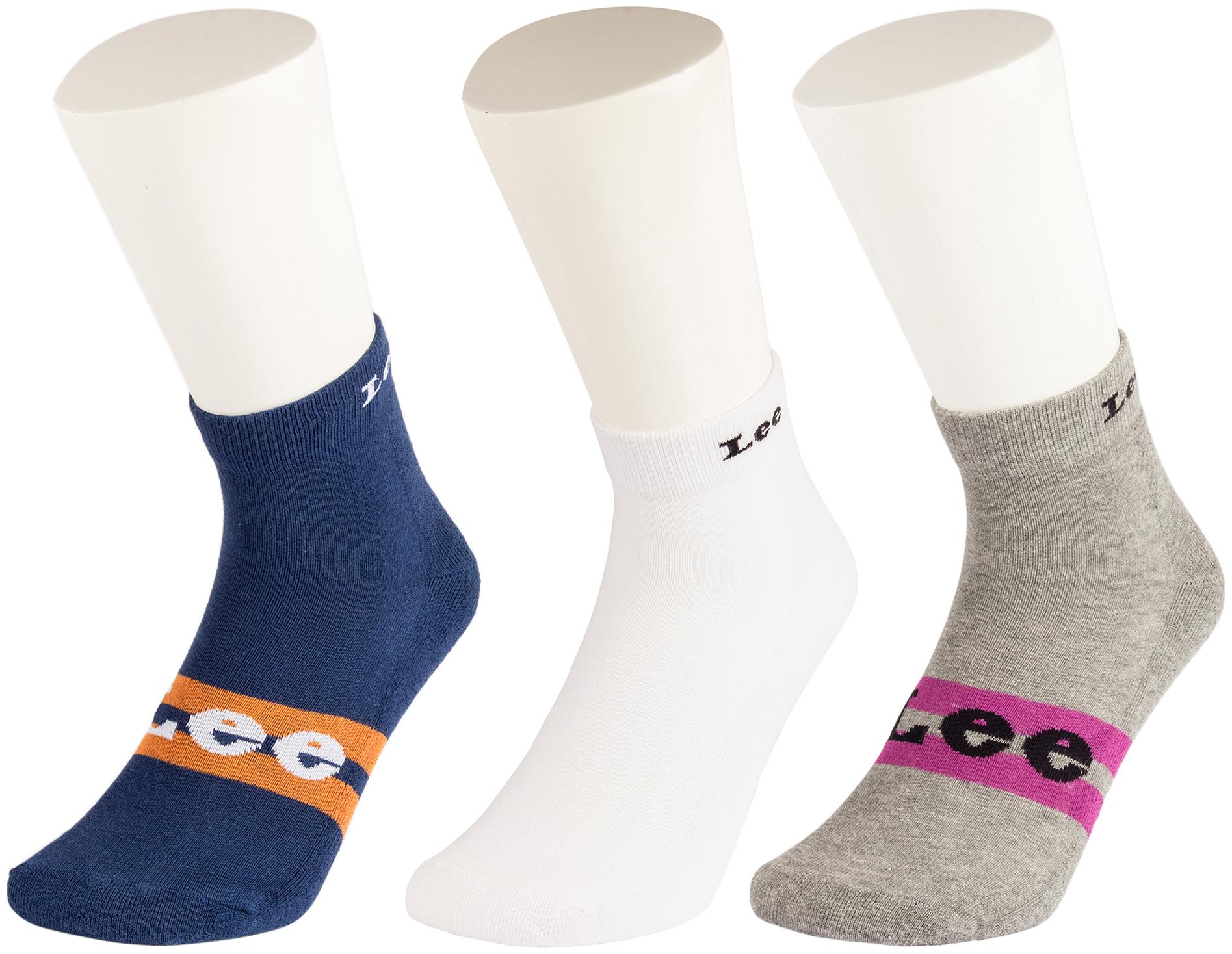 

Lee Multi Wool Ankle length socks ( 3 pairs )