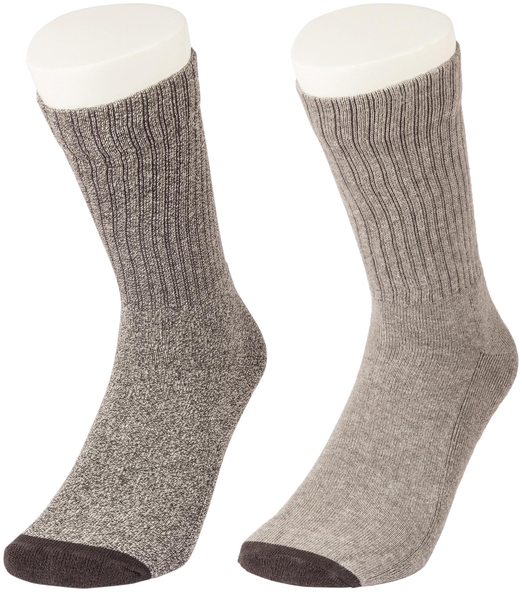 

Levi s Grey Wool Crew length socks ( Pack of 2 )