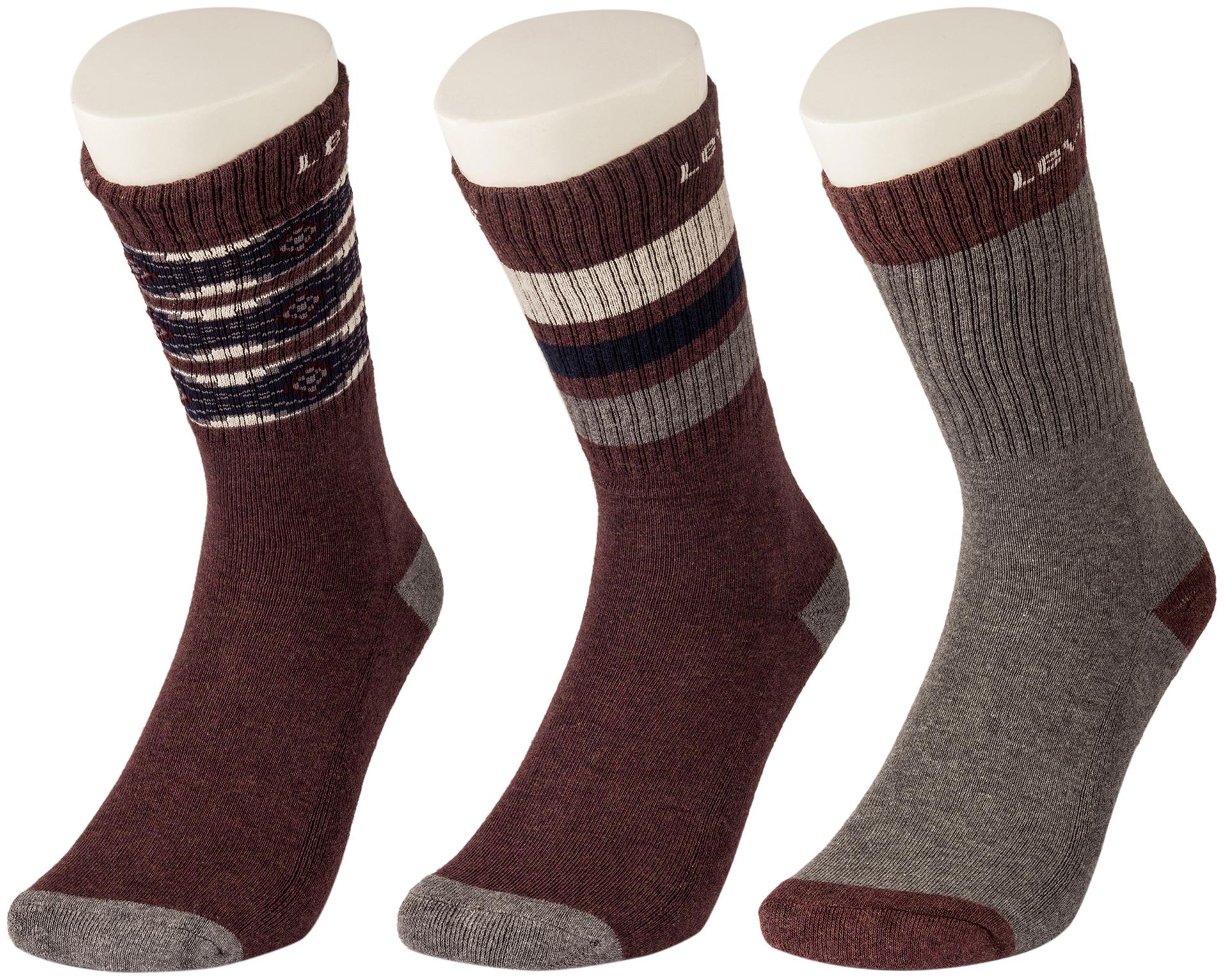 

Levi s Multi Wool Crew length socks ( 3 pairs )
