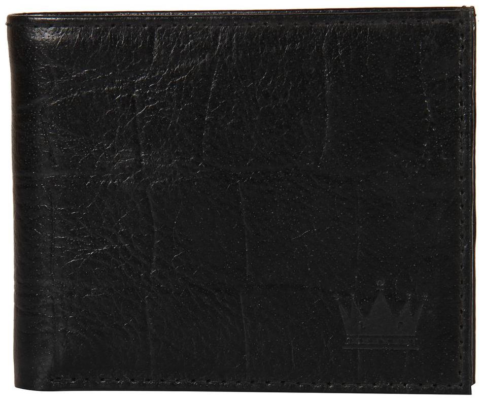 

LEWIS PAYTON Leather Black Fashion Regular Wallet