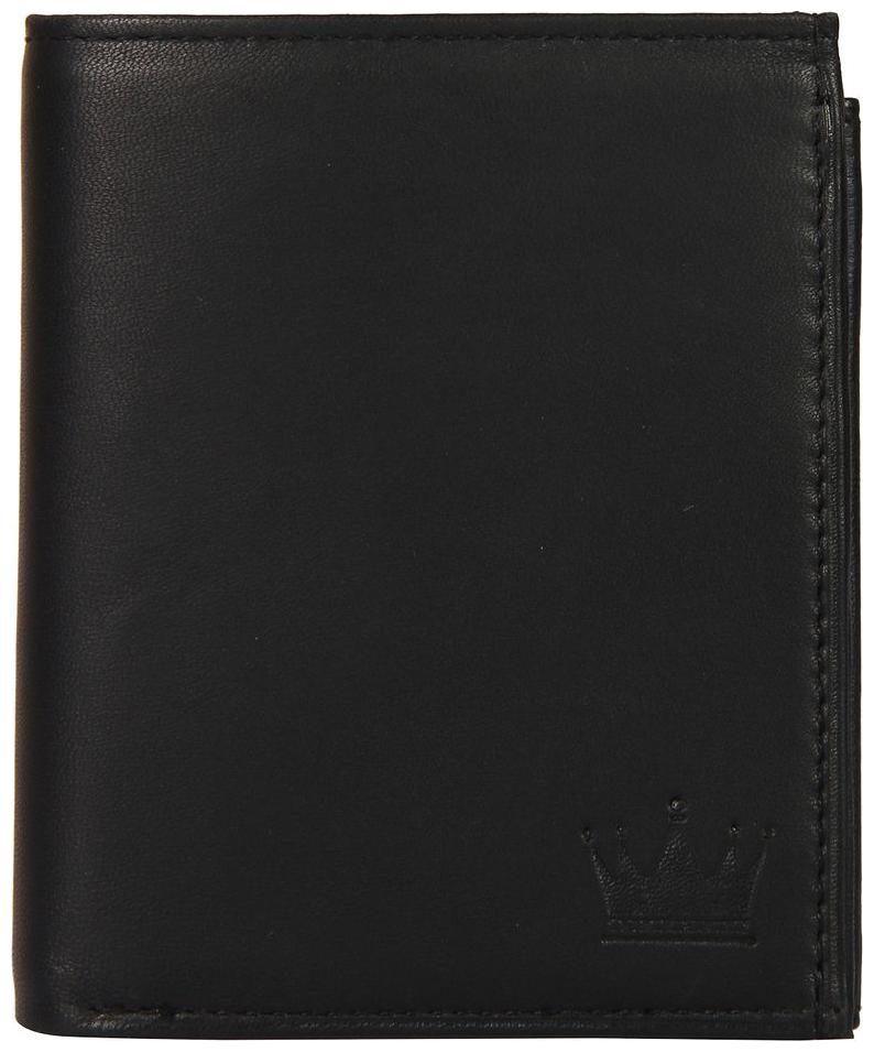 

LEWIS PAYTON Leather Black Formal Regular Wallet