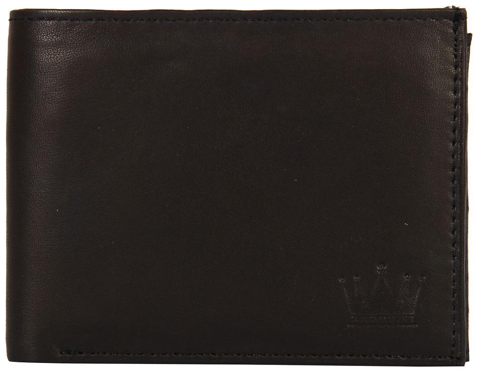 

LEWIS PAYTON Leather Black Formal Regular Wallet